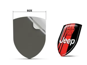 Jeep Business Labels Stickers Pro Max Resilient Look